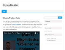 Tablet Screenshot of bitcoinblogger.com